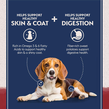 Limited Ingredient Grain-Free Dog Food – Sweet Potato & Bison, 12 lb