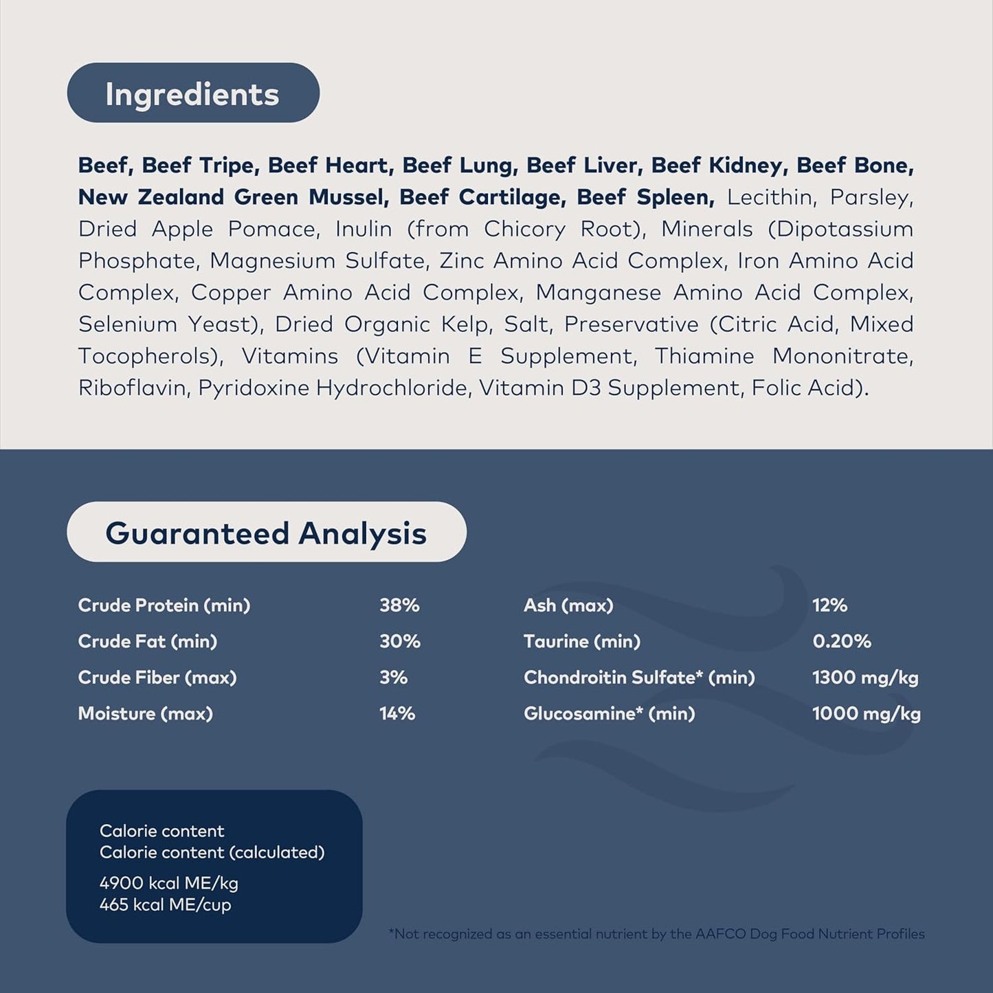 Peak Premium Air-Dried Beef Dog Food – High Protein + Superfoods (16 oz)