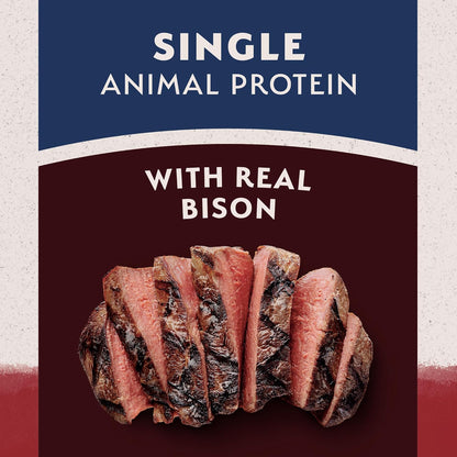 Limited Ingredient Grain-Free Dog Food – Sweet Potato & Bison, 12 lb