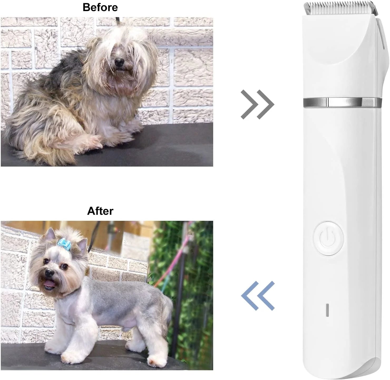 Professional Pet Grooming Kit – Low-Noise, Rechargeable Clippers