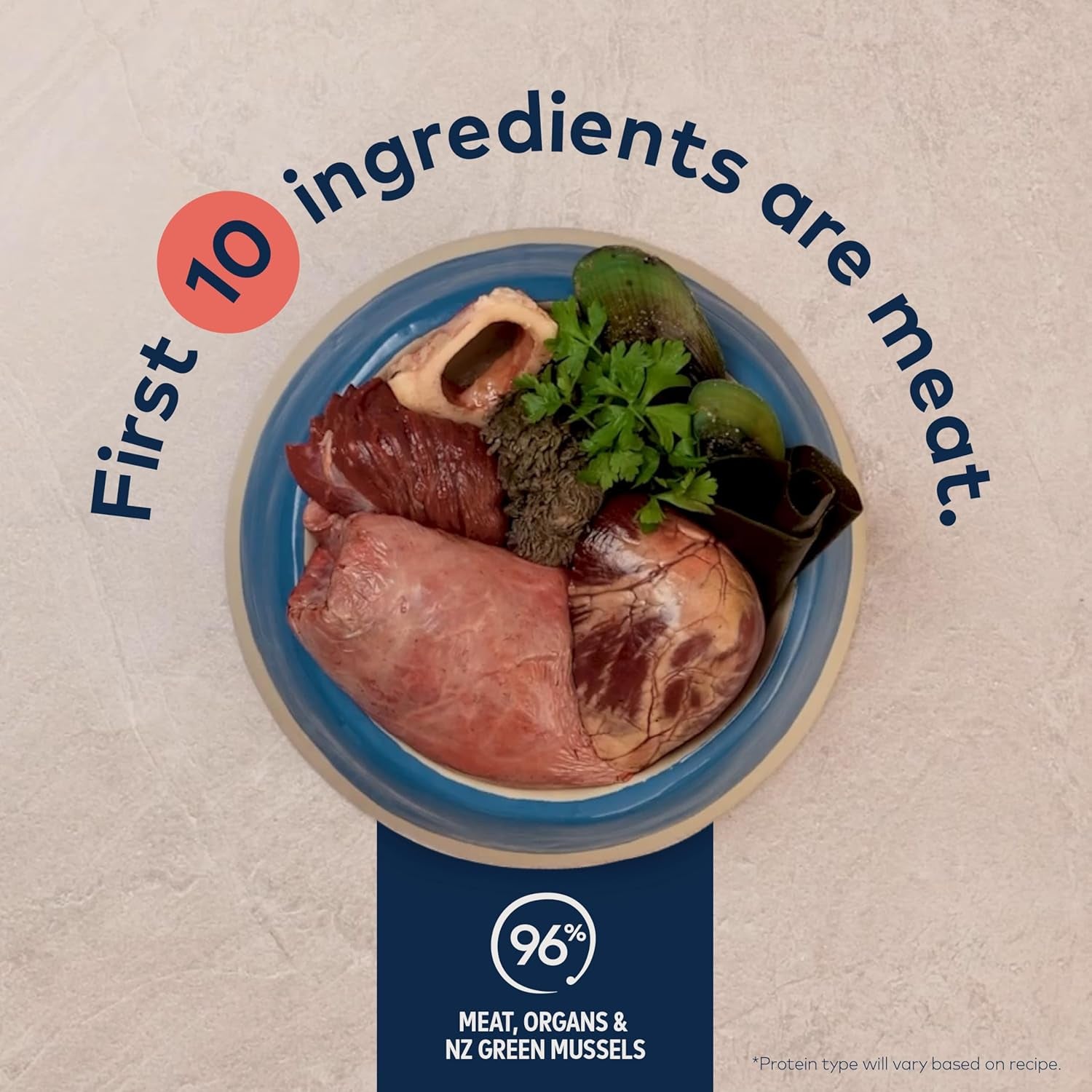 Peak Premium Air-Dried Beef Dog Food – High Protein + Superfoods (16 oz)